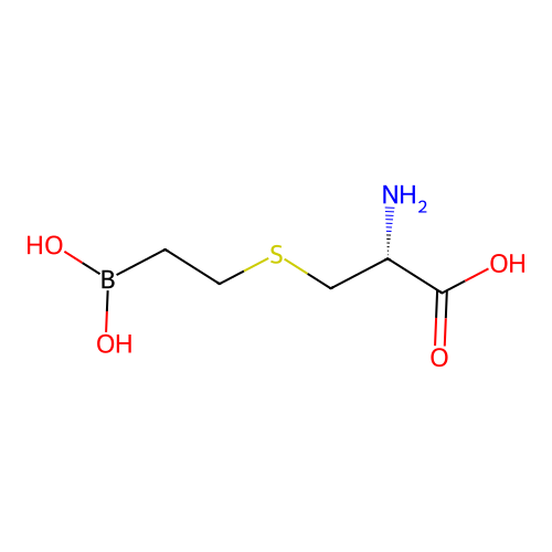 S-(2-boronoethyl)-L-cysteine structure