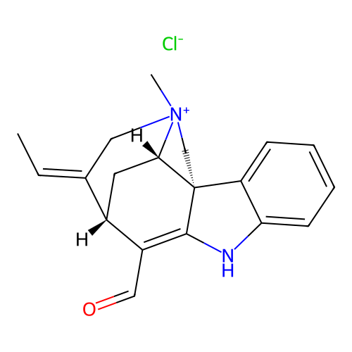 Vincanidine HCl structure