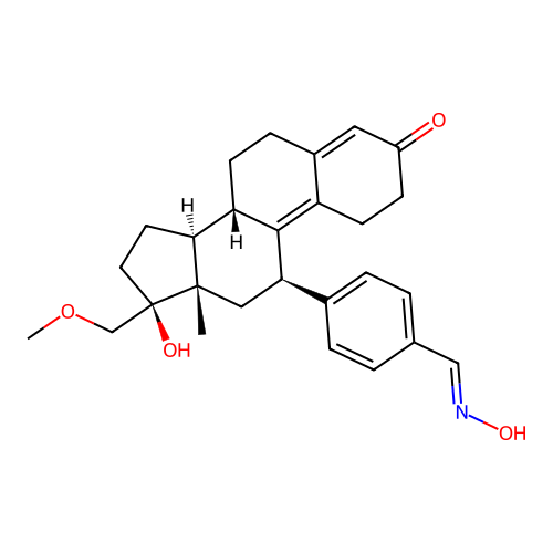 O-Desmethyl-asoprisnil structure