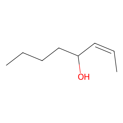 (Z)-Oct-2-en-4-ol structure