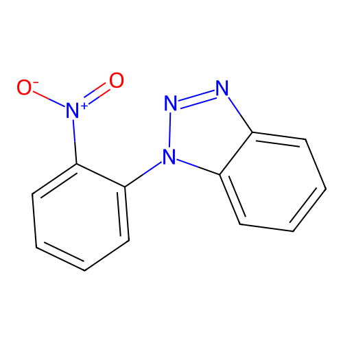 1-(2-Nitrophenyl)benzotriazole structure
