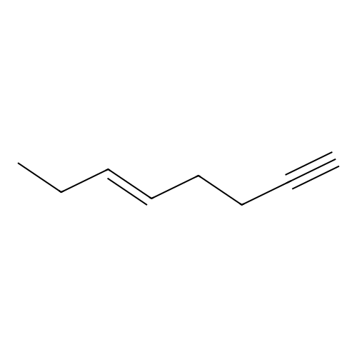 Oct-5-en-1-yne structure