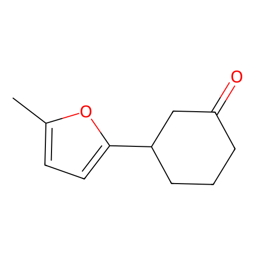 3-(5-Methylfuran-2-yl)cyclohexan-1-one structure