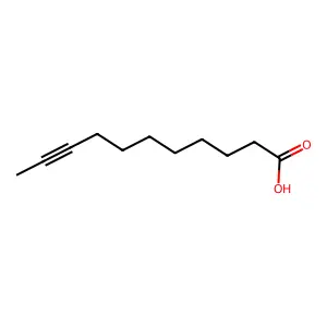 9-十一碳炔酸 structure