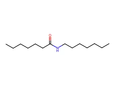 N-Heptylheptanamide structure