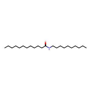 N-癸基十二烷酰胺 structure