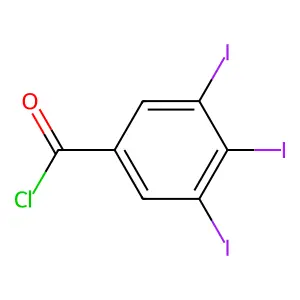 3,4,5-三碘苯甲酰氯 structure