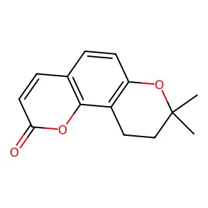 Dihydroseselin structure