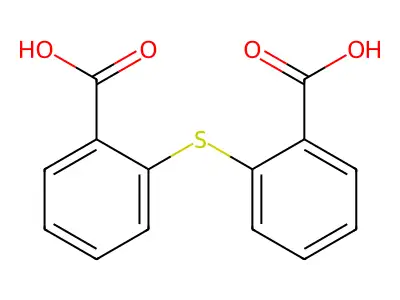 2,2'-Thiodibenzoic acid structure