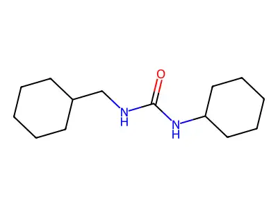 N-Cyclohexyl-N'-(cyclohexylmethyl)urea structure