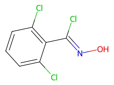 alpha,2,6-Trichlorobenzaldoxime structure