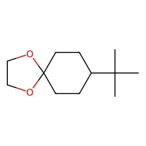 1,4-Dioxaspiro[4.5]decane, 8-(1,1-dimethylethyl)- structure