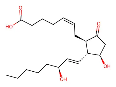 前列腺素E2 structure