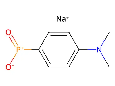 Sodium [4-(dimethylamino)phenyl]phosphinate structure