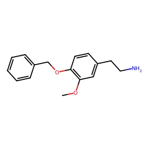 4-(苄氧基)-3-甲氧基苯乙胺 structure