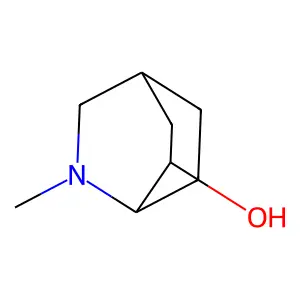 2-Methyl-2-azabicyclo[2.2.2]octan-6-ol structure