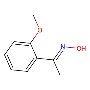 N-[1-(2-methoxyphenyl)ethylidene]hydroxylamine structure