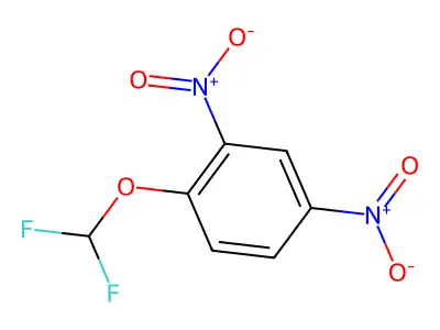 2,4-Dinitro-(difluoromethoxy)benzene structure