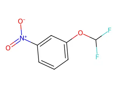 3-(Difluoromethoxy)nitrobenzene structure