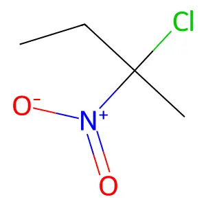 2-Chloro-2-nitrobutane structure