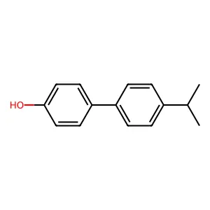 4'-(1-Methylethyl)(1,1'-biphenyl)-4-ol structure