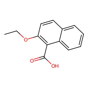 2-Ethoxy-1-naphthoic acid structure