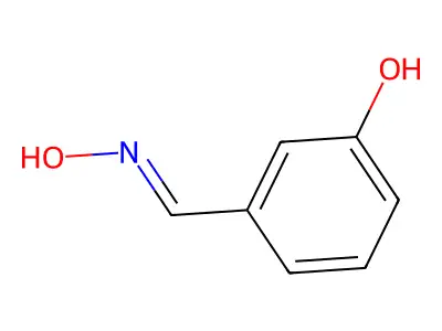 3-[(Z)-hydroxyiminomethyl]phenol structure