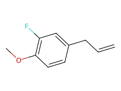 3-(3-Fluoro-4-methoxyphenyl)-1-propene structure