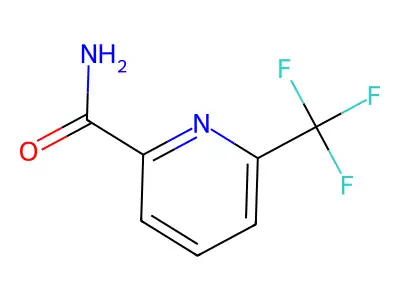 6-(Trifluoromethyl)pyridine-2-carboxamide structure