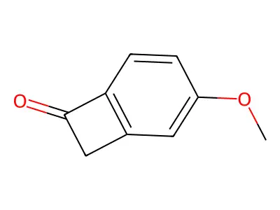 3-Methoxybicyclo(4.2.0)octa-1,3,5-trien-7-one structure