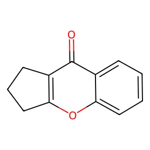 2,3-Cyclo-pentenochromon structure