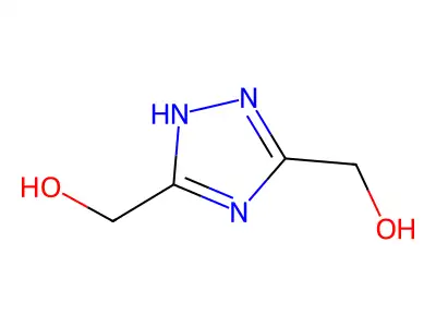 3,5-Bis(hydroxymethyl)-1,2,4-triazole structure
