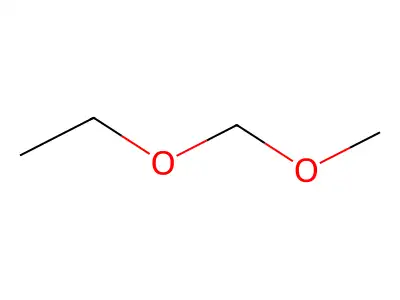 Ethoxymethoxymethane structure