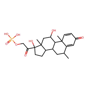 methylprednisolone phosphate structure