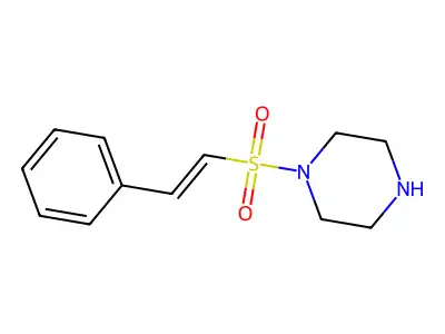 1-(Styrylsulfonyl)piperazine structure