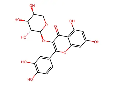 Guaijaverin structure