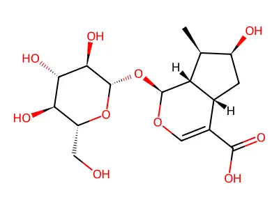 马钱苷酸 structure
