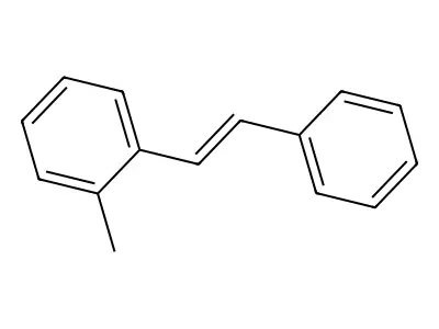 1-Methyl-2-[(E)-2-phenylethenyl]benzene structure