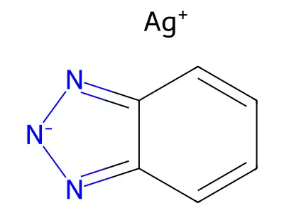 1h-benzotriazole, silver(1+) salt structure