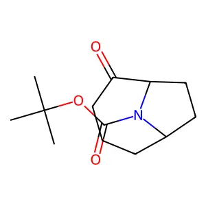 tert-butyl (1R,6R)-2-oxo-9-azabicyclo[4.2.1]nonane-9-carboxylate structure