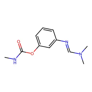 伐虫脒 structure