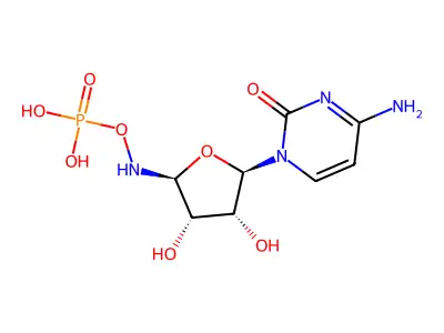 5'-Azacytidine 5'-monophosphate structure