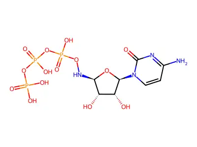 5'-Azacytidine 5'-triphosphate structure