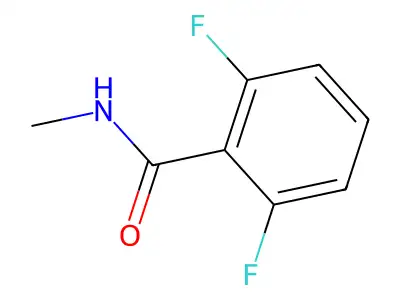 Benzamide, 2,6-difluoro-N-methyl- structure