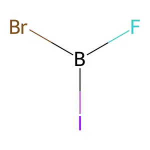 Bromofluoroiodoborane structure