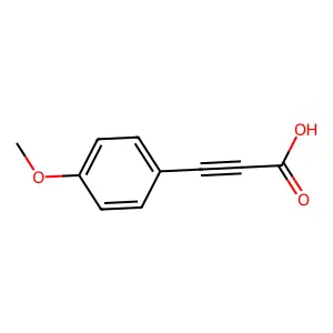4-甲氧基苯丙炔酸 structure