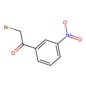2-Bromo-1-(3-nitrophenyl)ethan-1-one structure