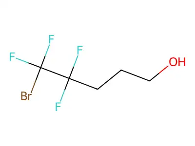 5-Bromo-4,4,5,5-tetrafluoropentan-1-ol structure