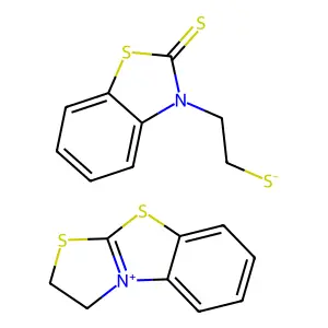 1,2-dihydro-[1,3]thiazolo[2,3-b][1,3]benzothiazol-9-ium,2-(2 structure