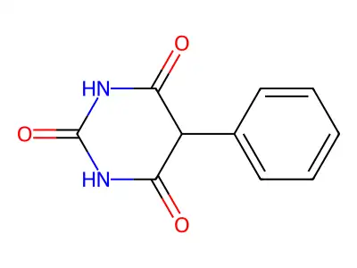 5-Phenylbarbituric acid structure